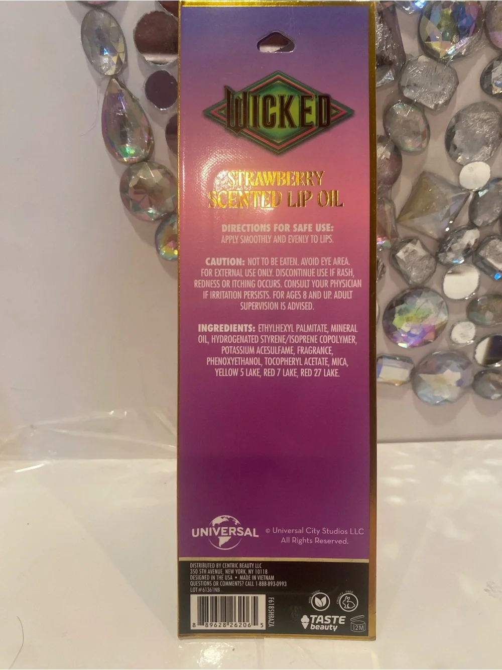 Wicked Glinda Strawberry Lip Oil NIP | Popular, Pink & Positively Glossed